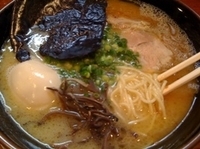 「ラーメン 600円+味玉 100円」@熊本ラーメン 大濱の写真