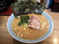 「ラーメン並（650円）+のり増し（100円）+ライス小（100円」@奥津家の写真