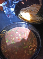 「豚骨つけ麺（並）800円」@無鉄砲 つけ麺 無極の写真