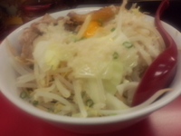 「ガルボ郎【850円】+半ライス【80円】」@麺厨房 豪快家 大森店の写真