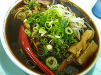 「中華そば（小）550円」@新福菜館 本店の写真