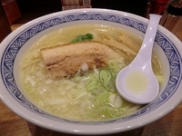 「煮干塩そば並盛（680円）」@めいげんその写真