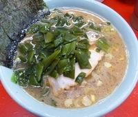 「中盛クキワカメラーメン（850円）」@ラーメン林家 木更津店の写真