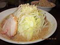 「らーめん（固め）」@ラーメン どんの写真
