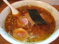 「中華そば[700円]+玉子[100円] + 半ライス[100円]」@青葉 大勝軒の写真