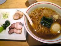 「旨玉本枯そば（800円）」@本枯中華そば 魚雷の写真