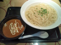 「カレーつけ麺 大盛り 湯だめ」@三ツ矢堂製麺 中目黒本店の写真