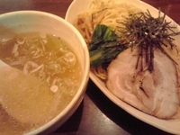 「塩つけ麺（750円）」@ラーメン食堂 粋な一生の写真