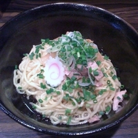 「油そば大盛（￥680）」@油そば専門店 ぶらぶら 赤坂店の写真