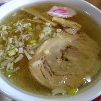 「ラーメン580円+餃子3個280円」@麺屋しろの写真