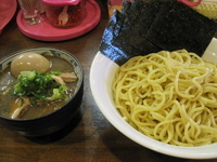 「うさぎちゃんつけめん（大盛）」@つけめん うさぎちゃんの写真