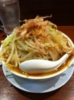 「みそラーメン（野菜マシ）」@ラーメン・つけ麺 笑福 西本町店の写真