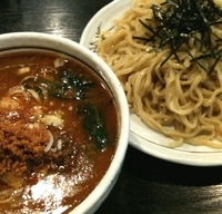 「胡麻カレーつけ麺780円」@桃天花の写真
