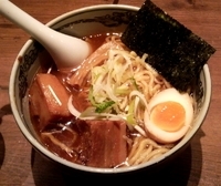 「武蔵らー麺（こってり大盛）」@創始麺屋武蔵の写真