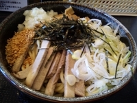 「油そば（大）￥700」@麺屋 松尾の写真