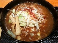 「味噌らーめん（750円）」@麺屋 しみるの写真