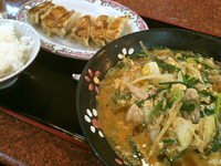 「スタミナセット（870円）」@餃子の王将 彦根店の写真