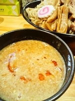 「酒粕えび味噌つけ麺（ドカ盛・酒粕入り）」@めん屋 写楽 東大宮店の写真