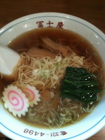 「ラーメン ¥550」@富士屋の写真
