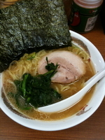 「ラーメン（麺固め） ¥600」@たかさご家 曙町店の写真