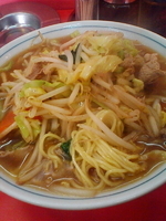 「肉そば（550円）」@大成軒 学園店の写真