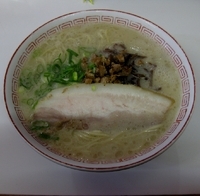 「豚骨ラーメン大盛（1.5玉）」@まむしの写真