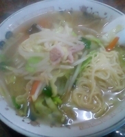 「タンメン（550円）」@中華けんちゃんの写真