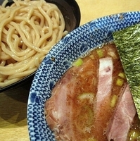 「つけめん+半チャーシュー 950円」@くり山の写真
