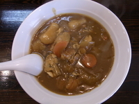 「カレー麺（牡蠣） 780円」@麺工房HIRAMAの写真