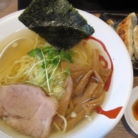 「限定セット（塩） 800円」@ら～めん 熊八の写真