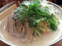 「鶏白湯塩らーめん大盛」@麺処 おかじの写真