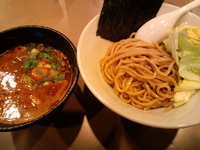 「海老つけ麺 750円（麺少なめで味玉サービス）」@つけ麺 五ノ神製作所の写真