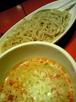 「坦々つけ麺（中盛）￥850」@つけめん工房 浅草製麺所の写真