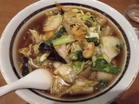 「とろりサンマー麺」@中華ダイニング 好鴨の写真