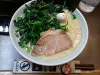 「塩ラーメン（麺硬め）+レンソウマシマシ…」@壱六家 大森店の写真