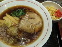 「ラーメンチャーハンセット」@友部SA 上りの写真