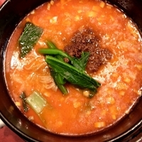 「汁有り担担麺 800円」@四川担担麺 杏亭の写真