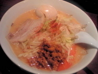 「辛味噌らぅめん」@極太野菜味噌〇助（MARUSUKE）の写真