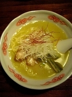 「鶏白湯らーめん」@麺・酒処 ぶらりの写真