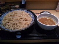 「素つけ麺、特盛」@つけ麺 道の写真