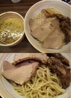 「ちゃーしゅーつけ麺 大（950円）」@らーめん 会 神戸本店の写真