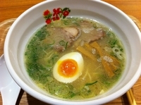 「開花屋 らぁめん 塩」@開花屋 楽麺荘 御在所SA店の写真