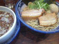 「特製つけ麺（並:あつもり）」@中華そば 旋の写真