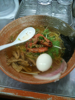 「甘えび 塩ラーメン」@覆麺 智の写真