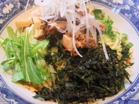 「辛いまぜそば670円」@明山の写真