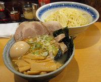 「チャーシューメンマつけめん（中盛）1100円」@中華そば みとやの写真