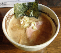 「らーめん（こってり）650円」@つけ麺 HEROの写真