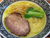 「塩らーめん@700」@中村屋@WeST PArK CaFE shimokitazawaの写真