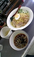 「つけ麺(ピリ辛)650円(通常750円)」@味の代紋の写真