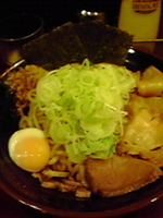 「油蕎麦（魚介風味）」@肉支那蕎麦 喜元門 柏店の写真